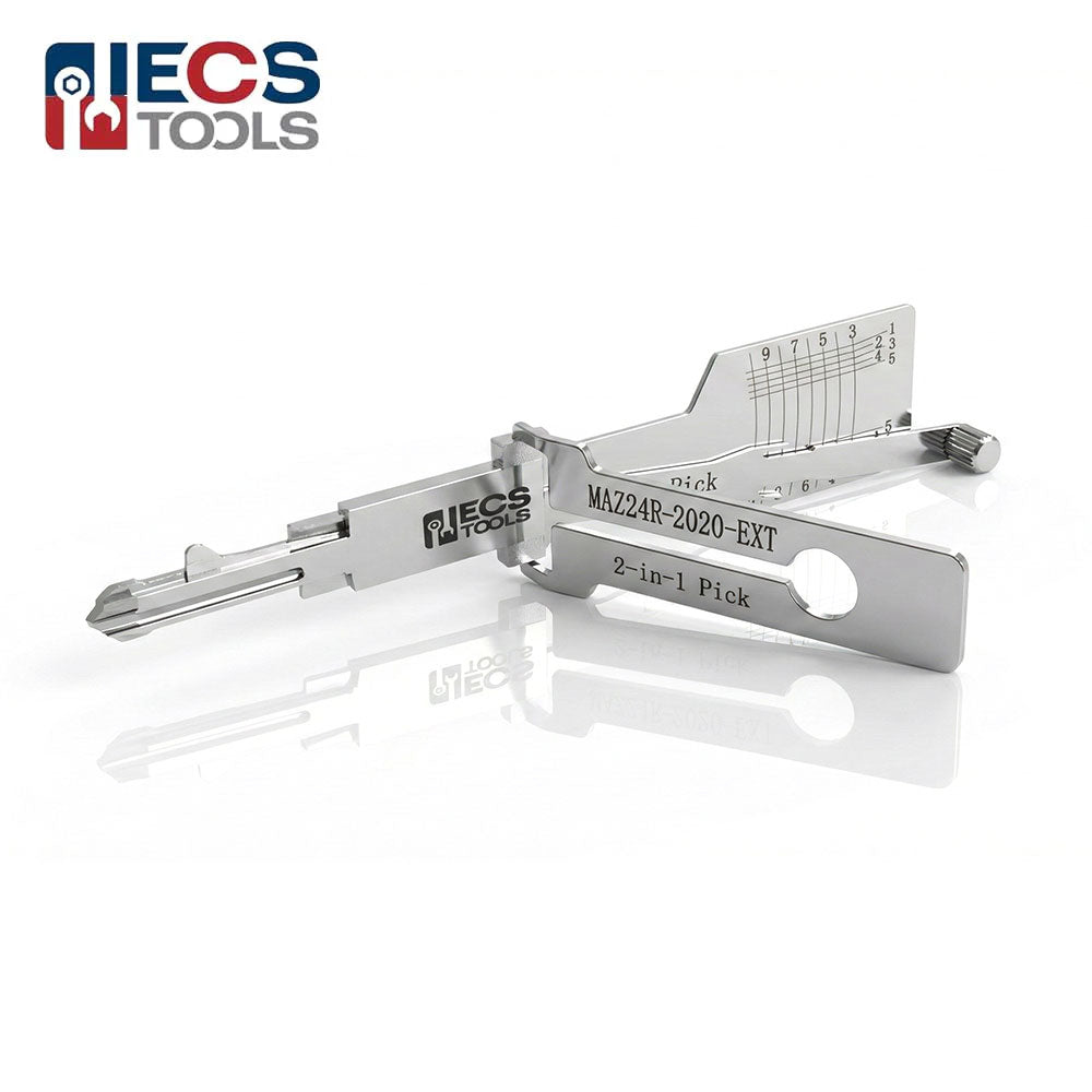ECS TOOLS Lishi Mazda MAZ24 2-in-1 Decoder and Pick