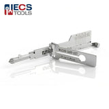 ECS TOOLS Lishi Mazda MAZ24 2-in-1 Decoder and Pick
