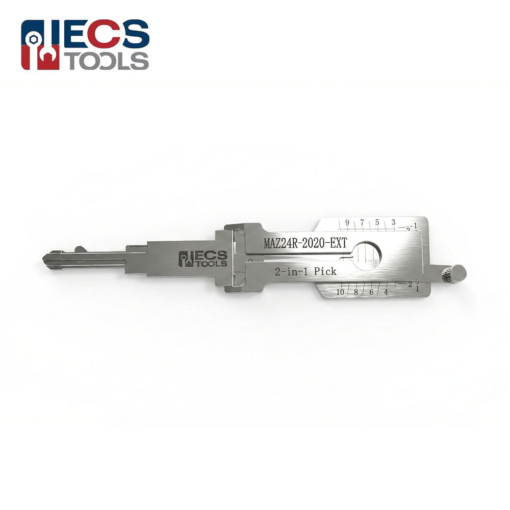 ECS TOOLS Lishi Mazda MAZ24 2-in-1 Decoder and Pick