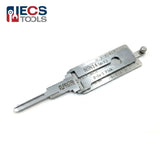 ECS TOOLS Lishi NSN14 Ign 2-in-1 Decoder and Pick for Nissan
