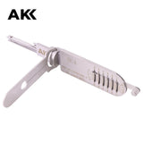 Genuine AKK Lishi 6Pin Schlage Anti Glare 2-in-1 Pick & Decoder Residential SC4