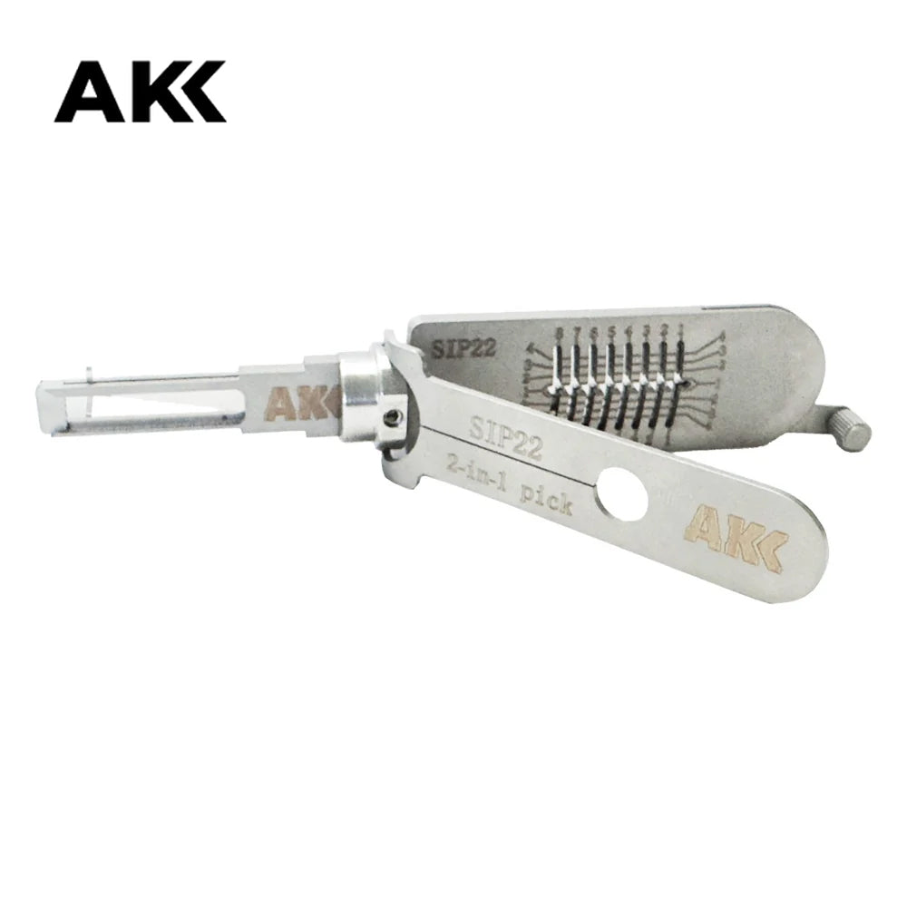 Genuine AKK Lishi SIP22 - 2 in 1 Decoder and Pick