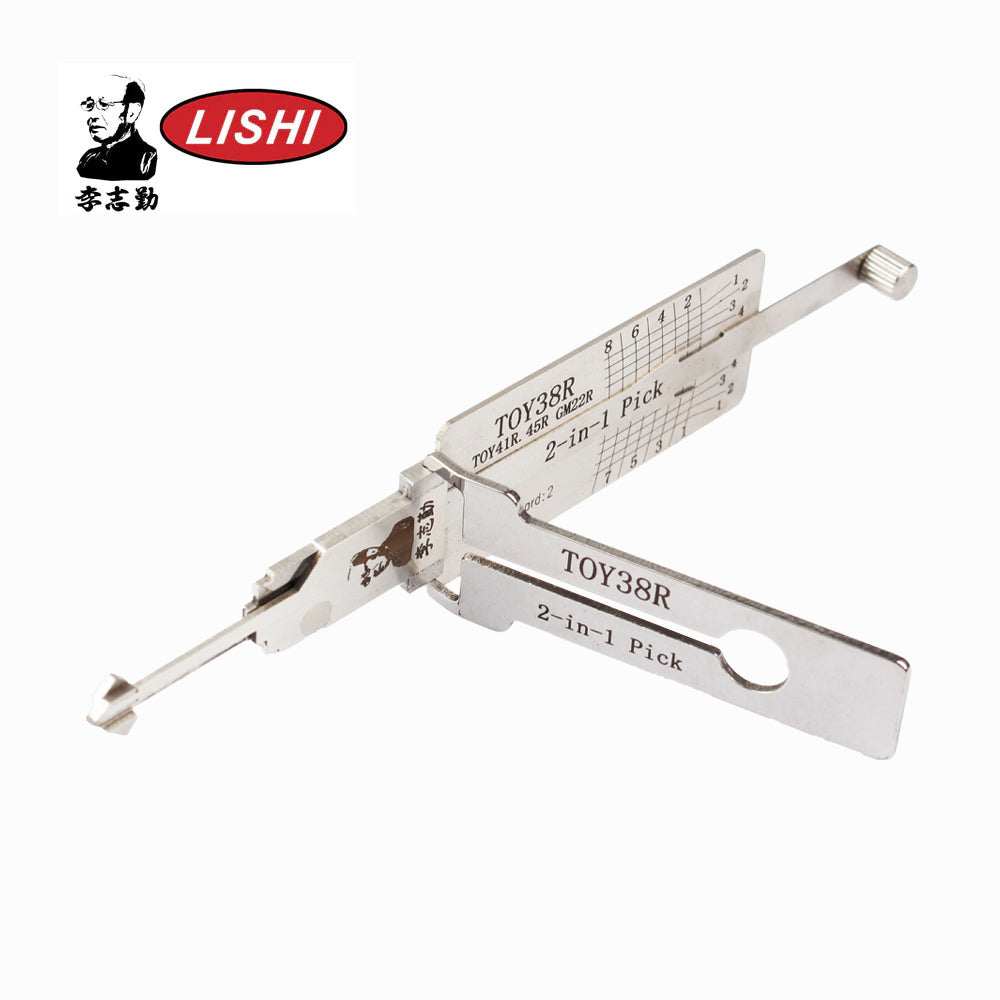 新品未使用 TOHRI （トーリ）胡蝶 Original Lishi TOY38R DH4R 2-in-1 Decoder and Pick for Toyota