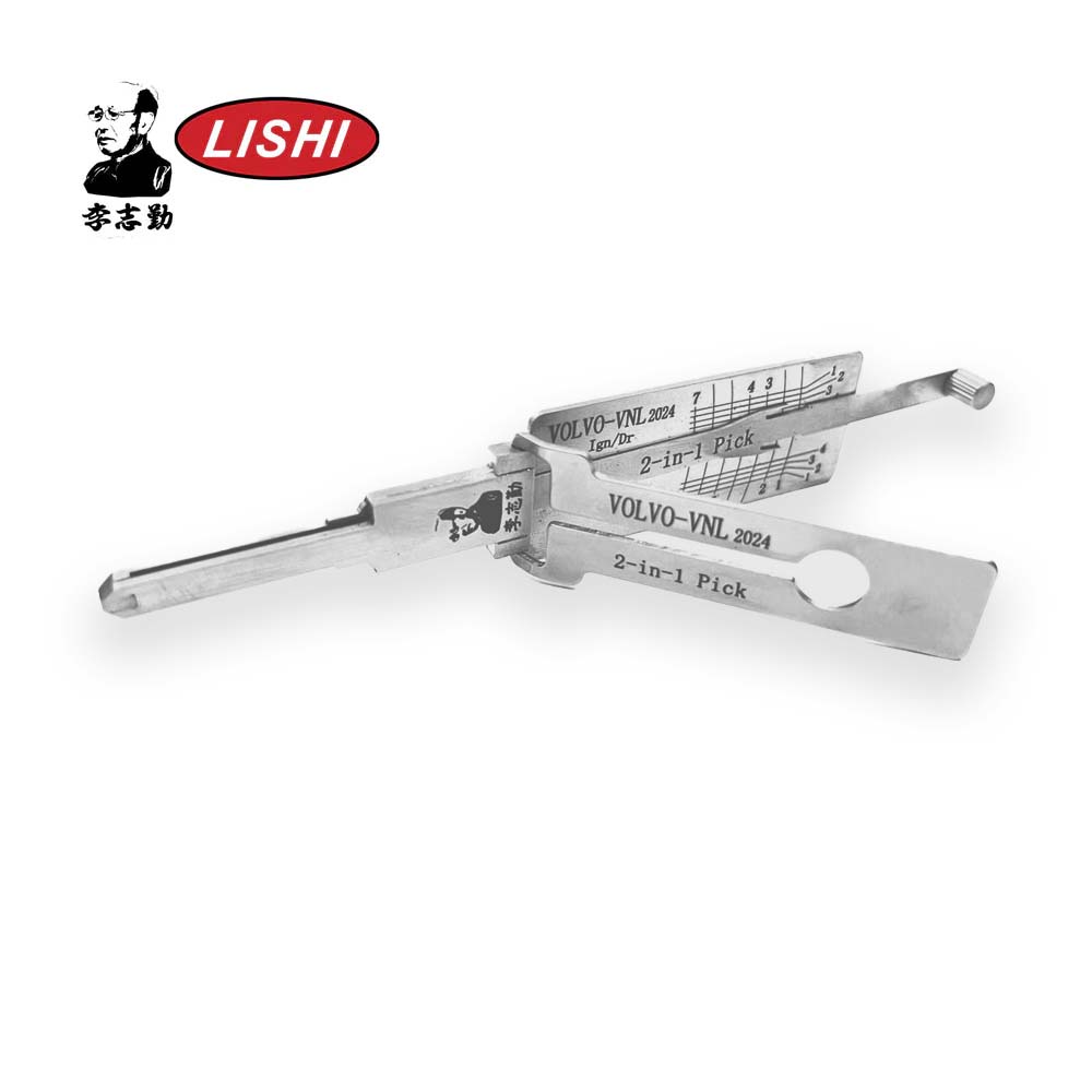Original Lishi Volvo Truck VNL-2024 2-in-1 Decoder and Pick