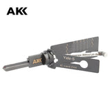 Genuine AKK Lishi Yale-5 (5-Pin) 2-IN-1 Pick for Yale Door Locks