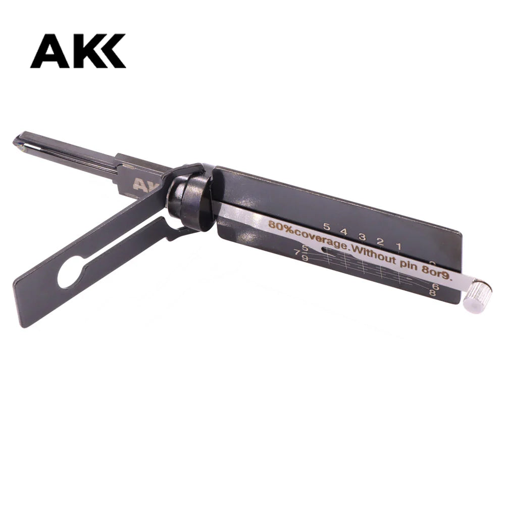 Genuine AKK Lishi Yale-5-B (5-Pin) 2-IN-1 Pick for Yale Door Locks