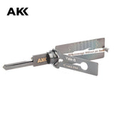Genuine AKK Lishi Yale-6 (6-Pin) 2-IN-1 Pick for Yale Door Locks
