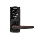 Lockly - PGD628FC - Secure Plus Latch with RFID Card Smart Lock - 3D Fingerprint Reader - Keypad - App Control