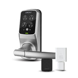 Lockly Model 6S Hack-Proof Keypad Smart Lock with Secure Link Wi-Fi Hub for Matter Compatible Locks and Touchscreen Cover