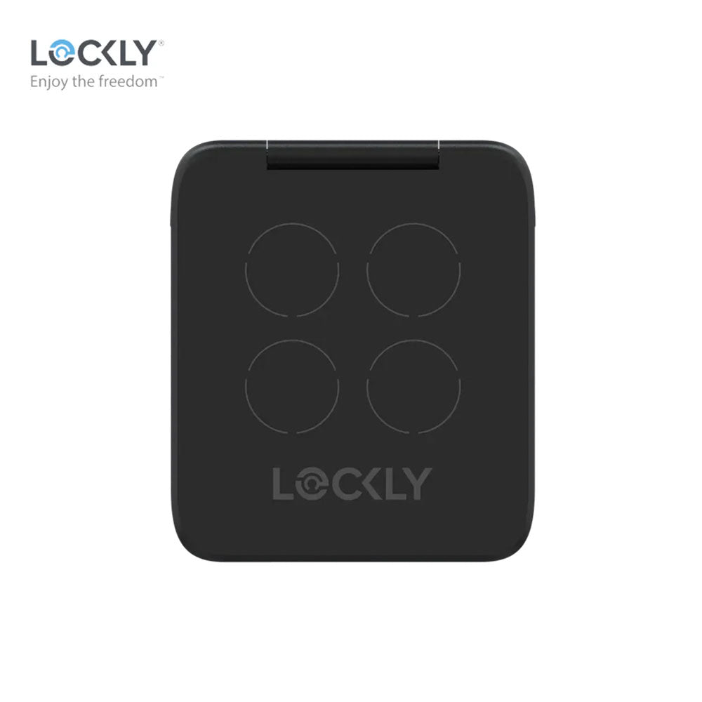 Lockly Model 6S Hack-Proof Keypad Smart Lock with Secure Link Wi-Fi Hub for Matter Compatible Locks and Touchscreen Cover