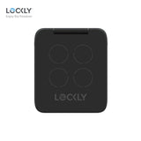 Lockly Model 6S Hack-Proof Keypad Smart Lock with Secure Link Wi-Fi Hub for Matter Compatible Locks and Touchscreen Cover