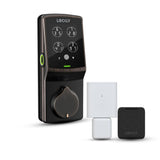 Lockly Fingerprint Biometric Electronic Smart Lock and Auto Lock Wi-Fi Hub with Touchscreen Cover