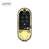 Lockly - PGD798 - Vision Doorbell Video Camera Smart Lock - Fingerprint Biometric Keypad - Remote App Control - Vision Deadbolt Edition