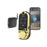 Lockly - PGD798 - Vision Doorbell Video Camera Smart Lock - Fingerprint Biometric Keypad - Remote App Control - Vision Deadbolt Edition