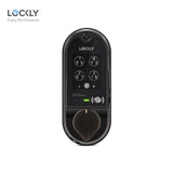 Lockly - PGD798 - Vision Doorbell Video Camera Smart Lock - Fingerprint Biometric Keypad - Remote App Control - Vision Deadbolt Edition