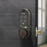 Lockly - PGD798 - Vision Doorbell Video Camera Smart Lock - Fingerprint Biometric Keypad - Remote App Control - Vision Deadbolt Edition