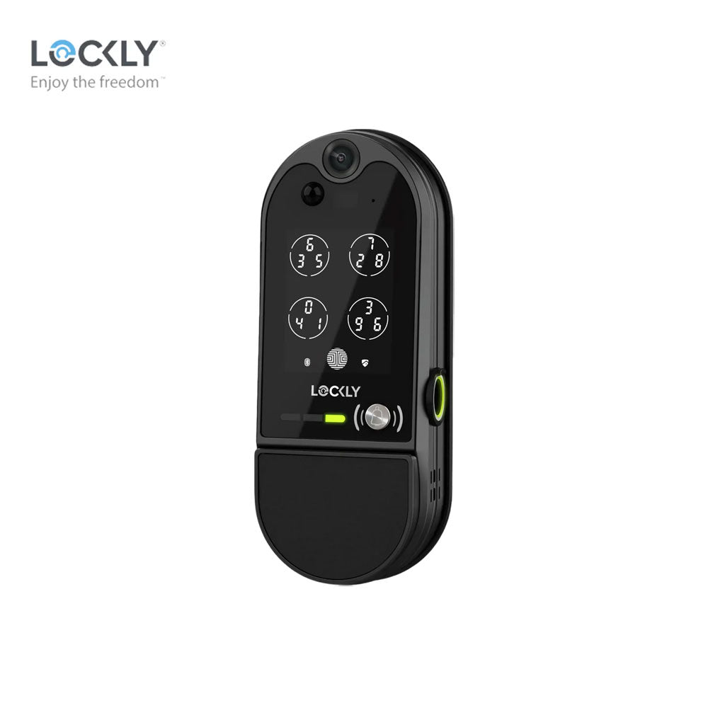 Lockly - PGD798NV - Vision Elite Video Smart Lock Deadbolt with Video Doorbell