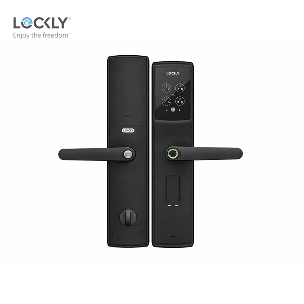Lockly - PGD829AFUS - Fingerprint Reader Smart Lock - Keypad - Bluetooth App - Secure Lux Mortise Edition
