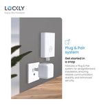 Lockly - PGH260 - Smart Secure Link Auto Lock Wi-Fi Hub for Matter Compatible Locks - Remote Access, Alerts & Voice Control