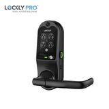 Lockly Guard - PGD698D - Doorbell Video Camera Smart Lock - Interconnected Deadbolt Latch - Fingerprint Reader - Wi-Fi/Bluetooth App - Vision Duo 698D