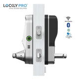 Lockly Guard - PGD698D - Doorbell Video Camera Smart Lock - Interconnected Deadbolt Latch - Fingerprint Reader - Wi-Fi/Bluetooth App - Vision Duo 698D
