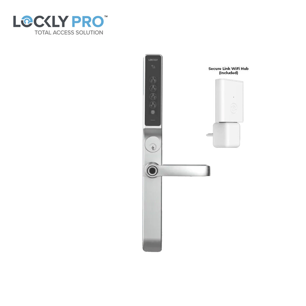 Lockly Guard - PGD238LE - Exit Trim Lever Set - RFID - Fingerprint
