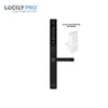Lockly Pro - PGD238LM - Defender Biometric Electronic Mortise Lever Set with Doorman Edition Smart Lock - RFID