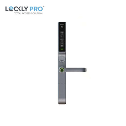 Lockly Pro - PGD238LM - Defender Biometric Electronic Mortise Lever Set with Doorman Edition Smart Lock - RFID