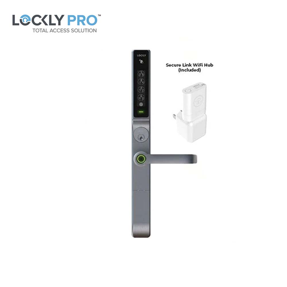 Lockly Guard - PGD238LM - Mortise Exit/Entry Lever Set - RFID