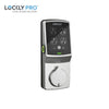 Lockly Pro - PGD728FZP - Secure PRO Biometric Electronic Deadbolt with Bluetooth Smart Lock and Z-Wave Edition - Fingerprint Reader - Satin Nickel