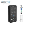 Lockly Pro - PGI302FC - Vision Doorbell Video Camera Smart Lock - Ingress (302)- Matte Black