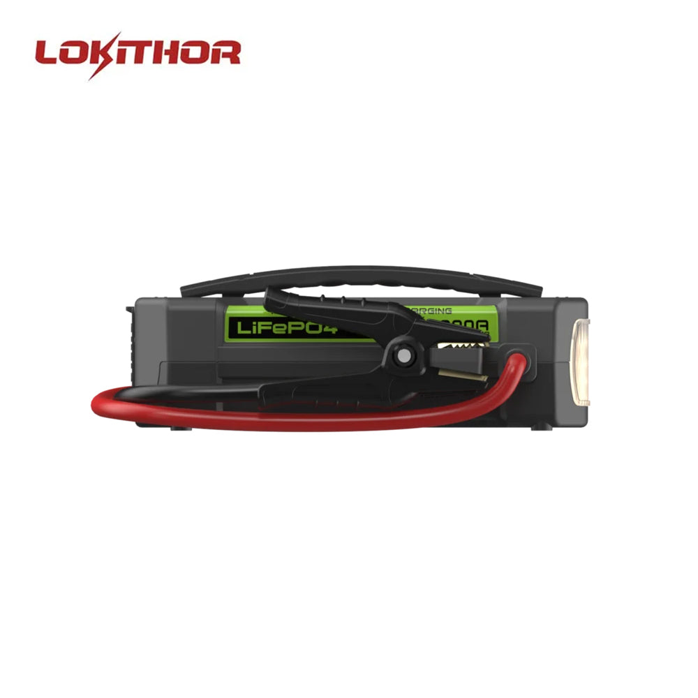 LOKITHOR J5000 PRO 5000A 12V Jump Starter with 4S LiFePO4 99.84Wh Battery and Connect Max Technology