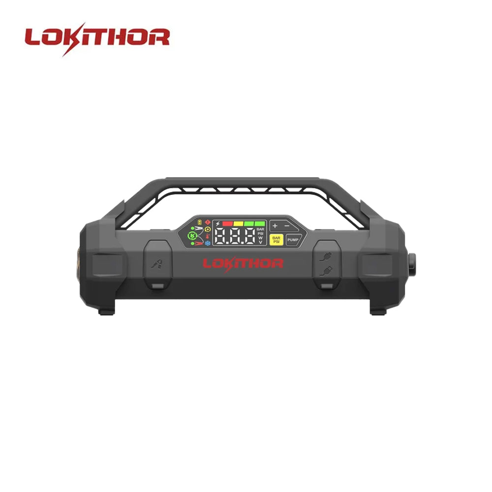 LOKITHOR JA301 PRO 2500A Jump Starter with Air Compressor