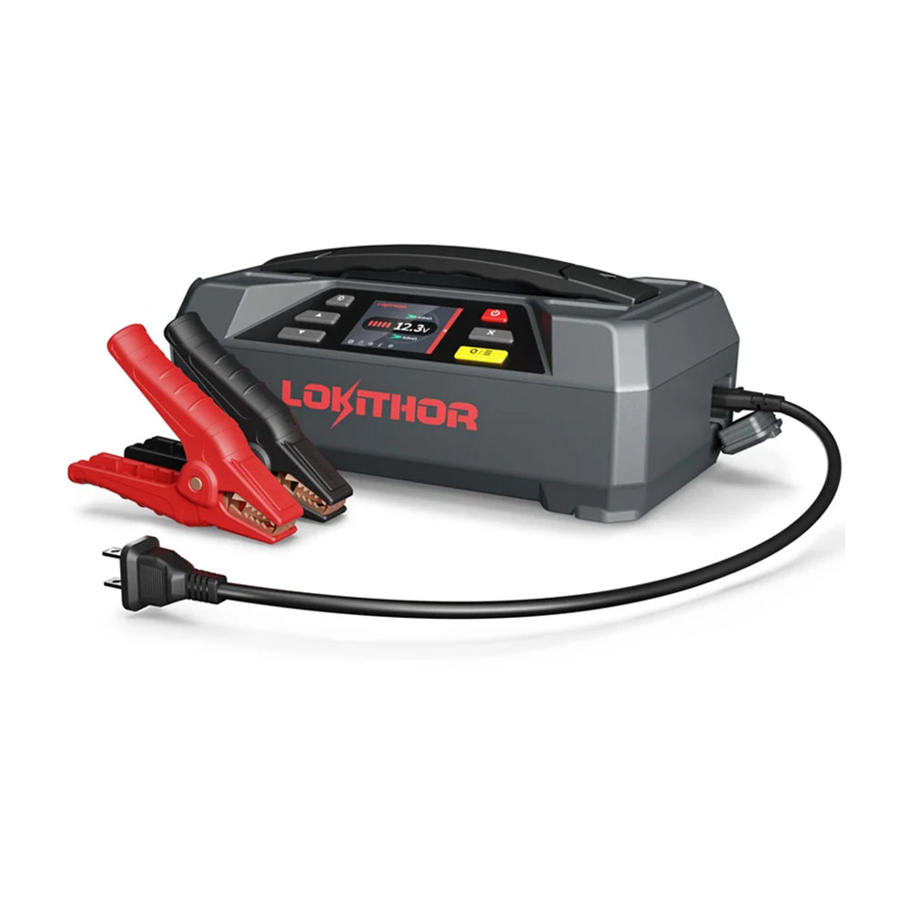 LOKITHOR JTC4250 4250A LiFePO4 Jump Starter with Battery Charger and Tester