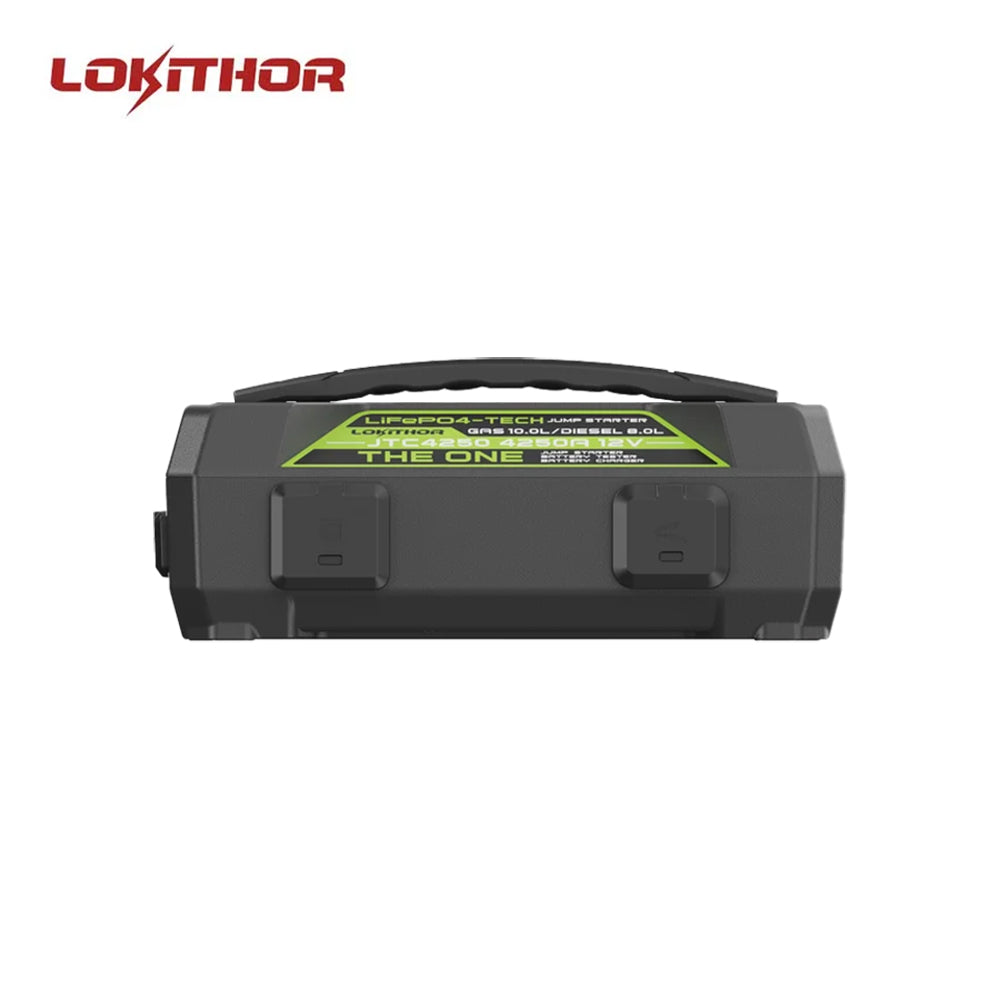 LOKITHOR JTC4250 4250A LiFePO4 Jump Starter with Battery Charger and Tester