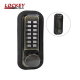 Lockey - 2210KO - Mechanical Keyless Combination Deadbolt Lock with Key Override