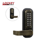 Lockey - 2835 - Mechanical Keyless Lever Lock with Passage Function
