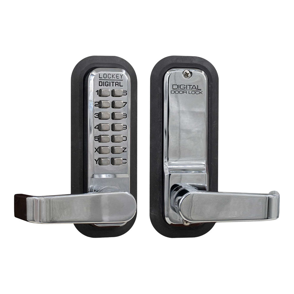 Lockey - 2835 - Mechanical Keyless Lever Lock with Passage Function
