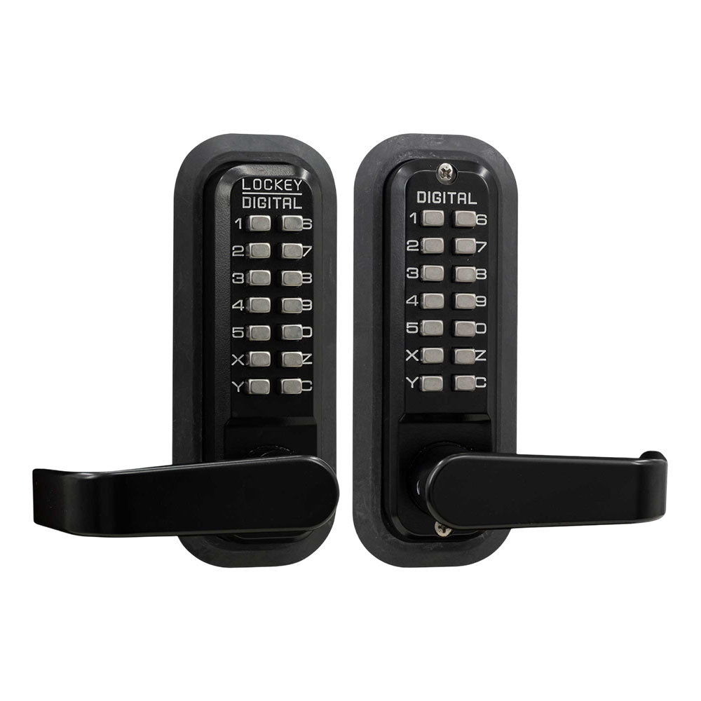 Lockey - 2835 - Mechanical Keyless Lever Lock with Passage Function