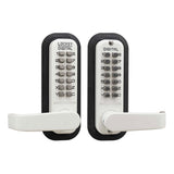 Lockey - 2835 - Mechanical Keyless Lever Lock with Passage Function