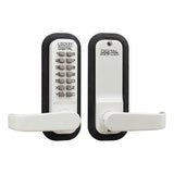 Lockey - 2835 - Mechanical Keyless Lever Lock with Passage Function
