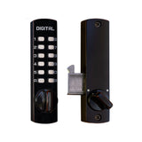 Lockey - C150 - Mechanical Keyless Hook Bolt Door Lock - Digital Combination - No Batteries Required