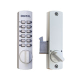 Lockey - C150 - Mechanical Keyless Hook Bolt Door Lock - Digital Combination - No Batteries Required