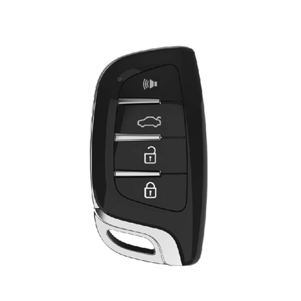 Launch - LS-CRYSTAL-COLOR-BLACK-01 Chrysler Style 4 Buttons Smart Key ...