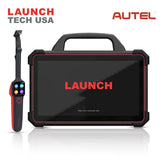 Launch - X-431 Throttle III Professional Diagnostic Scan Tool with Autel MaxiTPMS TBE200 Laser Tread Depth and Brake Disc Examiner