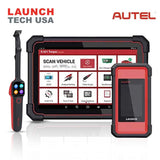 Launch - X-431 Torque AutoHD PRO Heavy-Duty Vehicle Diagnostic Tool with Autel MaxiTPMS TBE200 Laser Tread Depth and Brake Disc Examiner