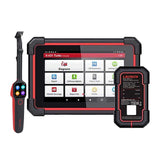 Launch - X-431 TURBO III Diagnostic Tool with Autel MaxiTPMS TBE200 Laser Tread Depth and Brake Disc Examiner