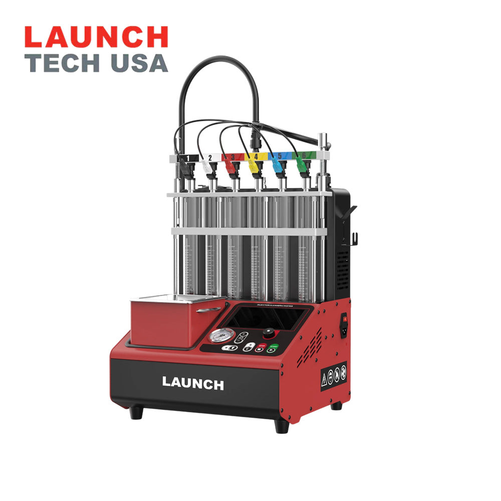 Launch Cleaner Launch - X-605 PLUS Fuel Injector Cleaner and Tester Machine for GDI ...