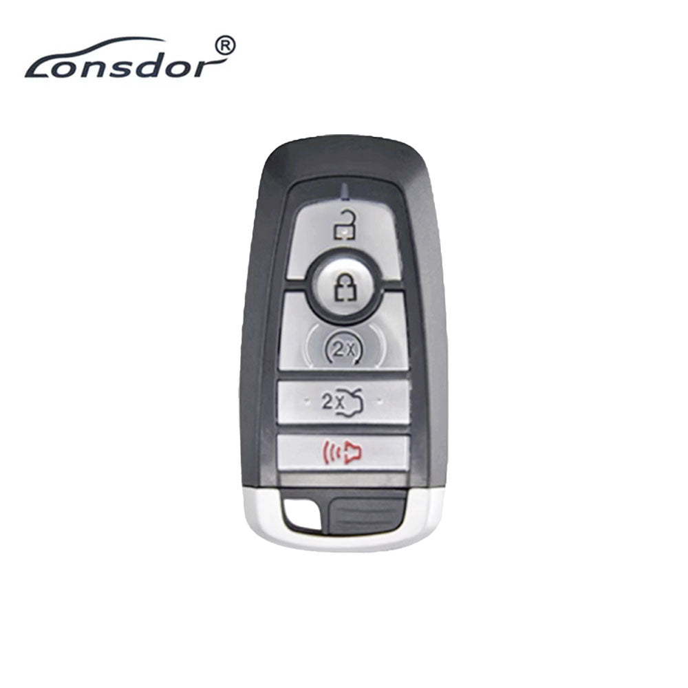 Lonsdor - FO3H-02 - Smart Key Ford Style 5 Buttons - 902MHZ /868MHZ Supports ID46 ID49