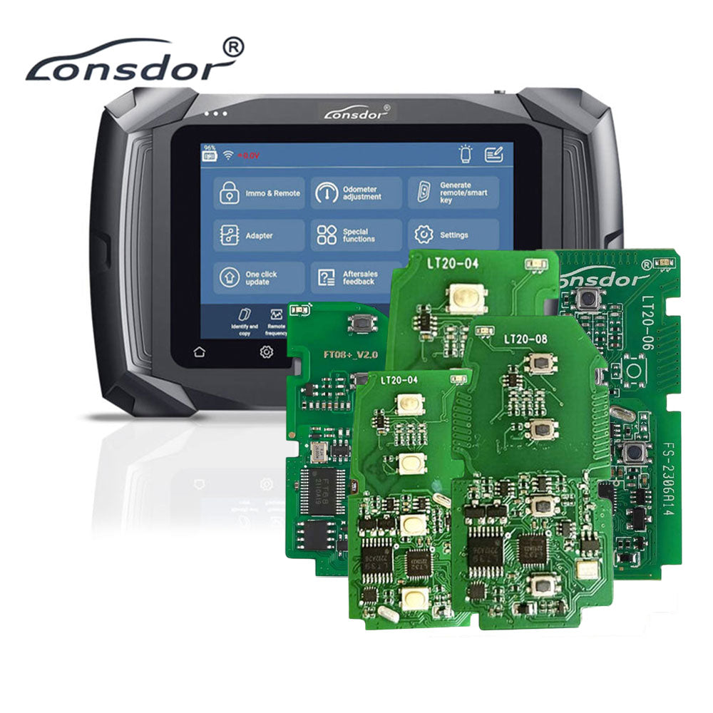 Lonsdor K518 PRO Full Version Key Programmer with Free 4 Smart Key